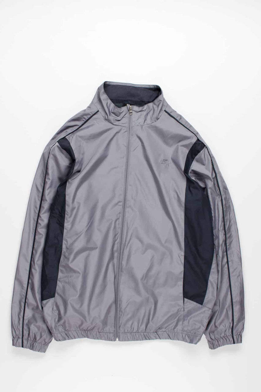 Soft Gray Lightweight Starter Jacket