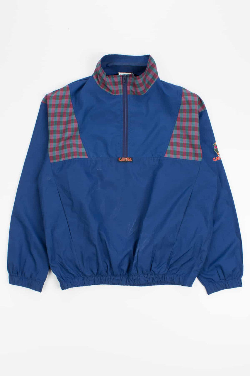 Plaid Detailed Vintage 90s Jacket