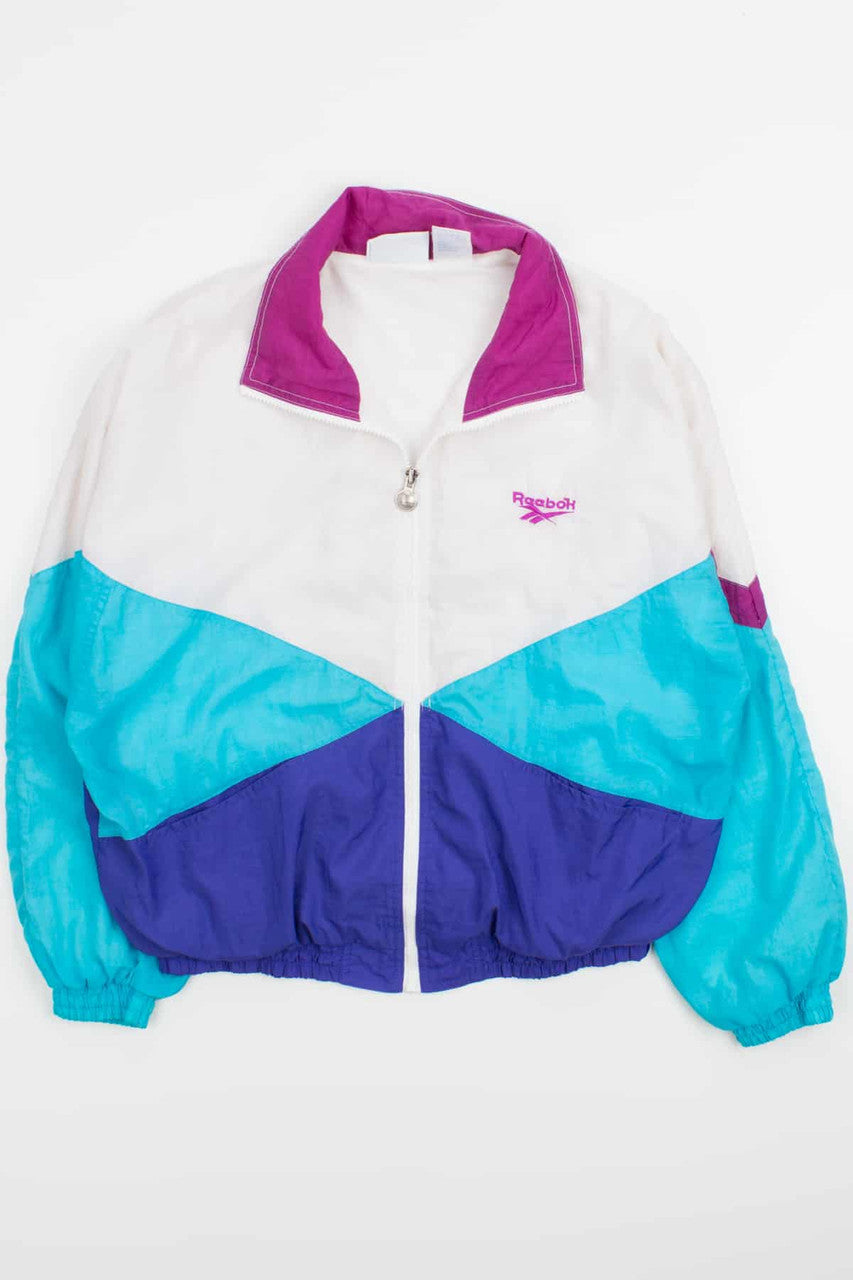 90s Color Block Reebok Windbreaker