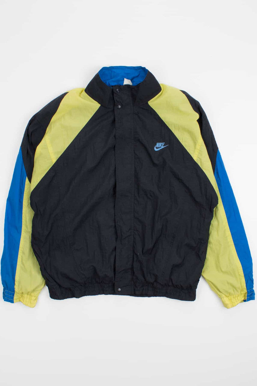Black & Lime Nike Windbreaker