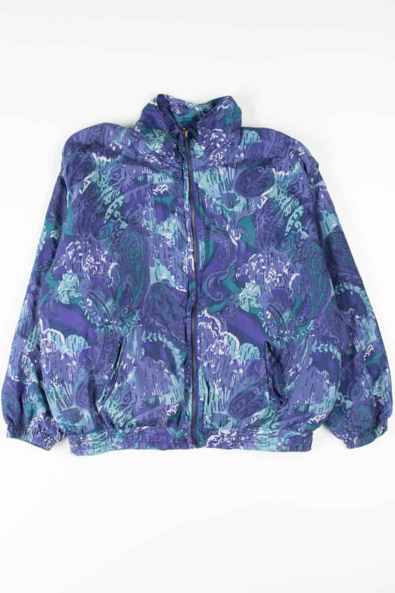 Swirl Silk 90s Jacket 18344