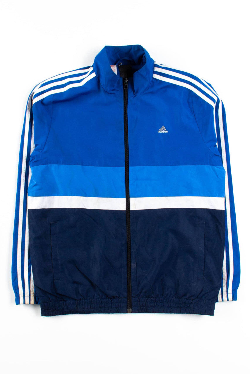 Adidas Blue Toned Windbreaker