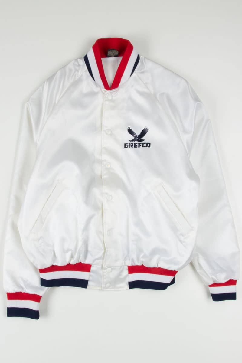 White Grefco Bomber Jacket 18999