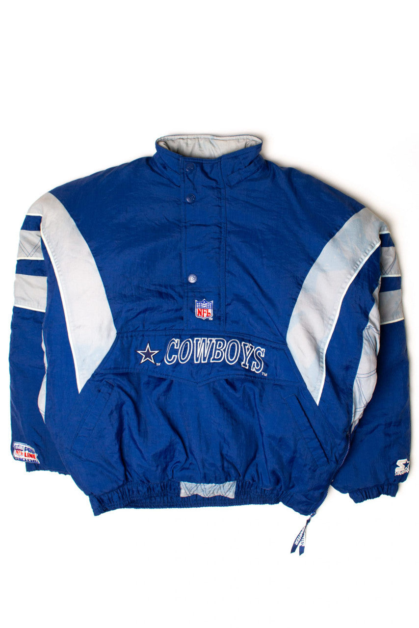 Vintage Dallas Cowboys Pullover Starter Jacket (1990s)