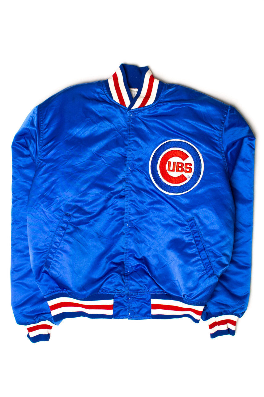 Vintage Chicago Cubs Satin Starter Jacket (1990s)