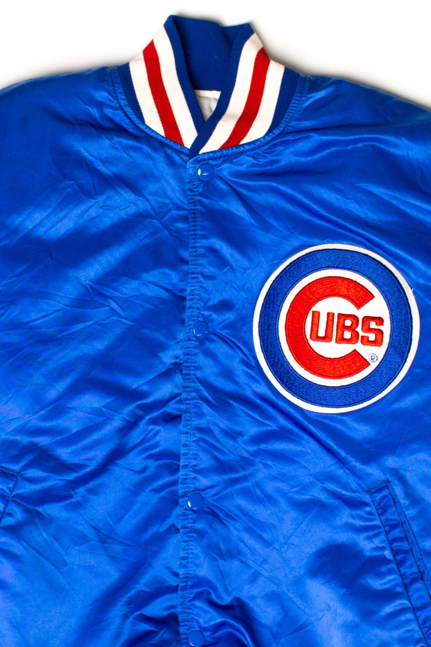 Vintage Chicago Cubs Satin Starter Jacket (1990s)