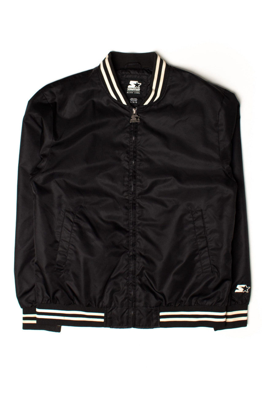 Black Starter Baseball Jacket