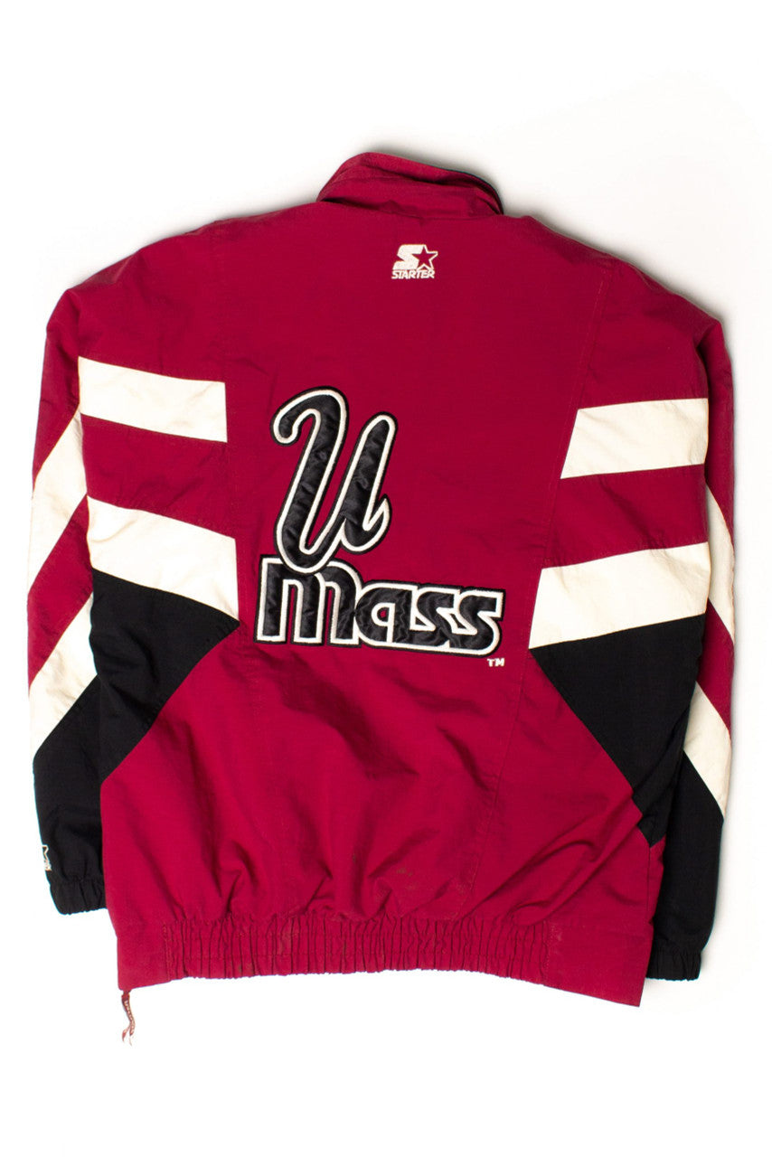 Vintage UMass Pullover Starter Jacket (1990s)