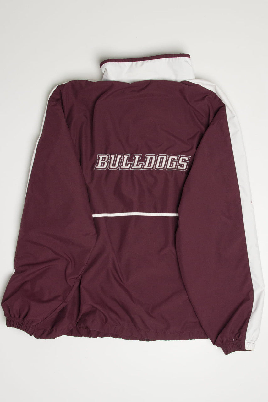 Burgundy Bulldogs Holloway Windbreaker 19702
