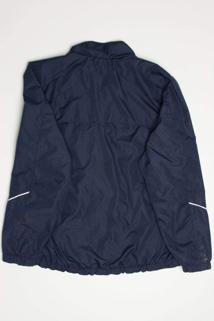 Navy Geometric Sides Starter Windbreaker 19704