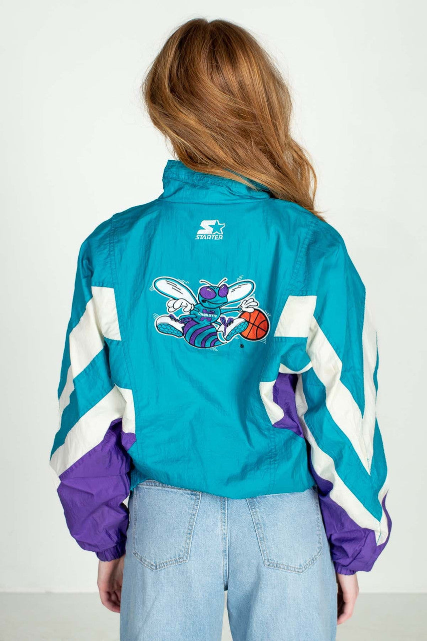 Vintage Charlotte Hornets Starter Jacket (1990s) 19802