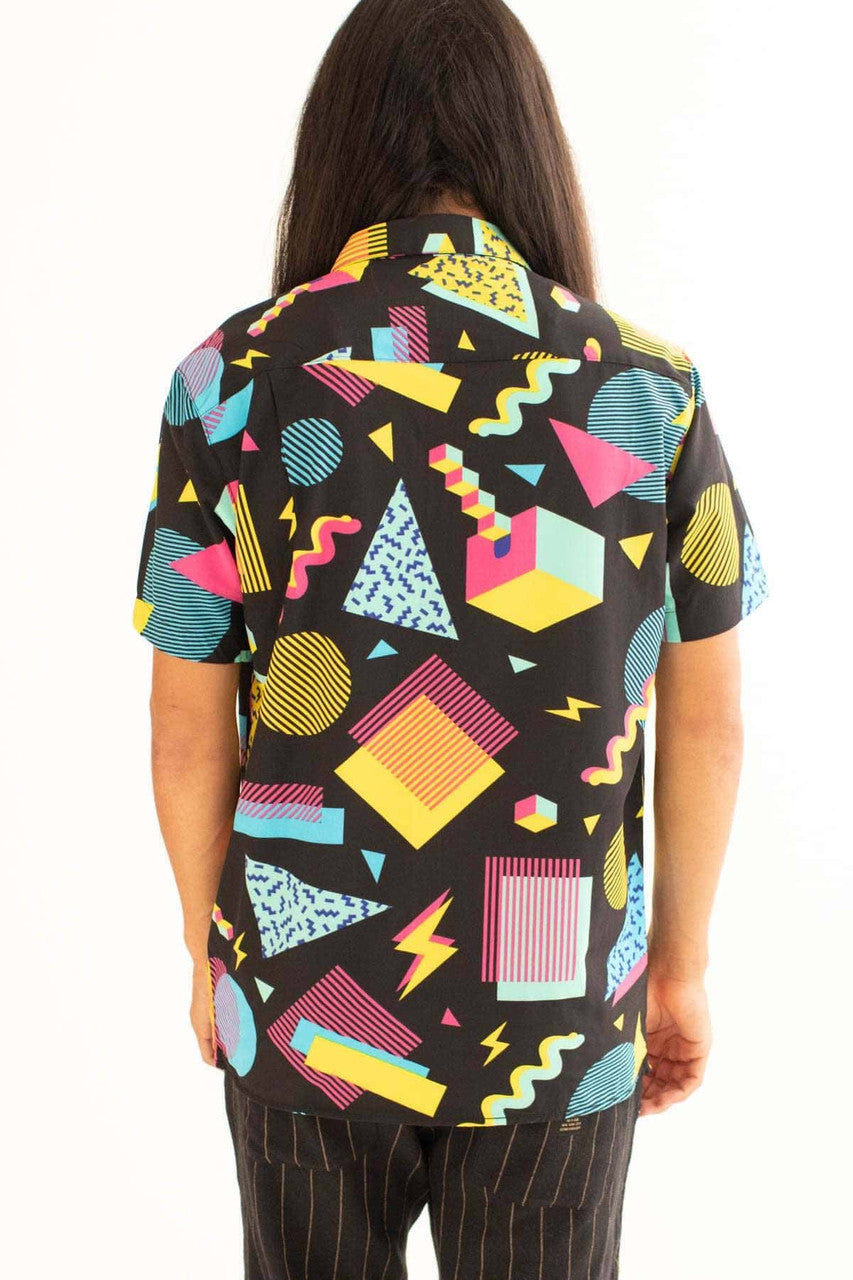 Midnight Shapes Button Up Shirt