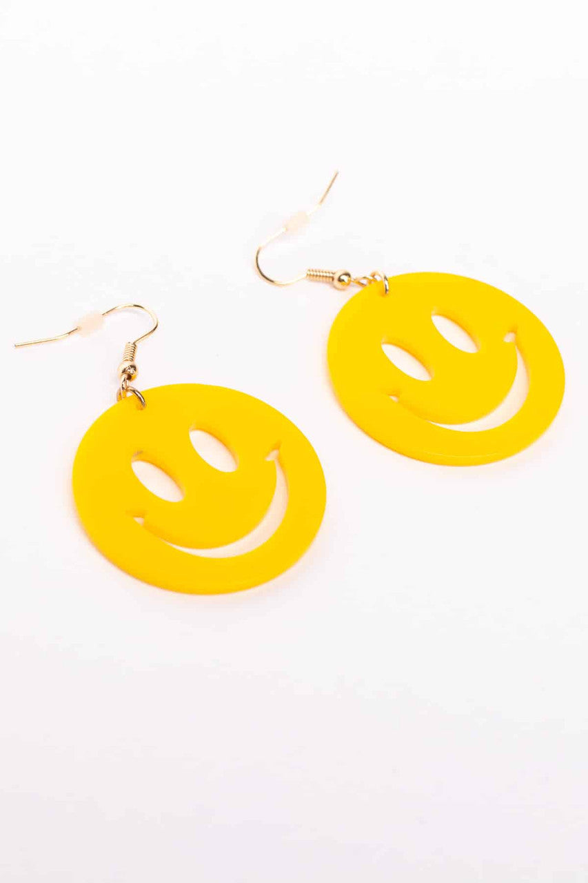90s Smiley Face Earrings