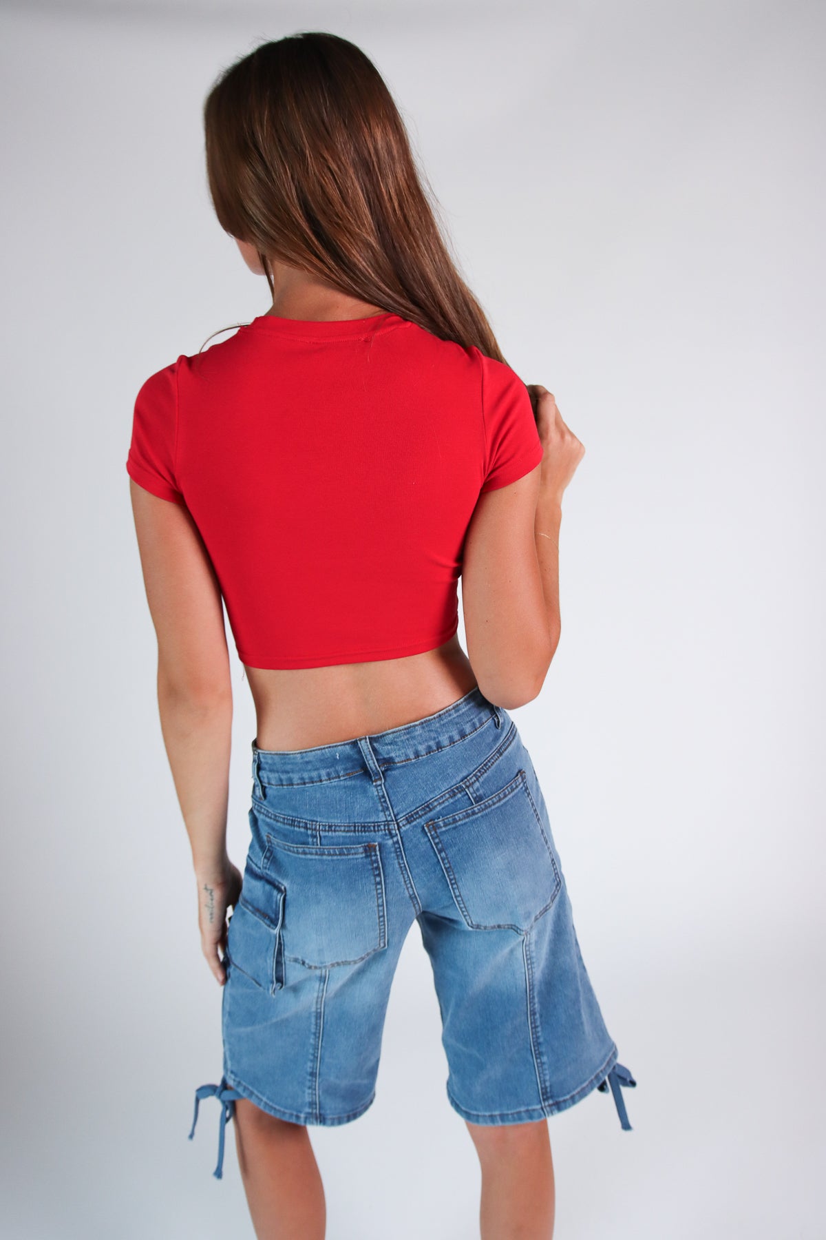 America Patch Baby Tee