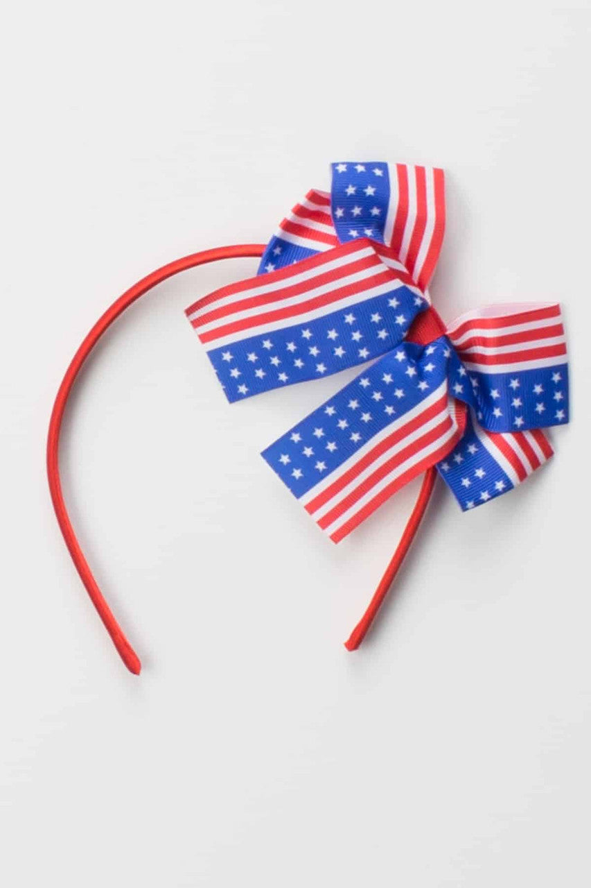 Americana Bow Headband