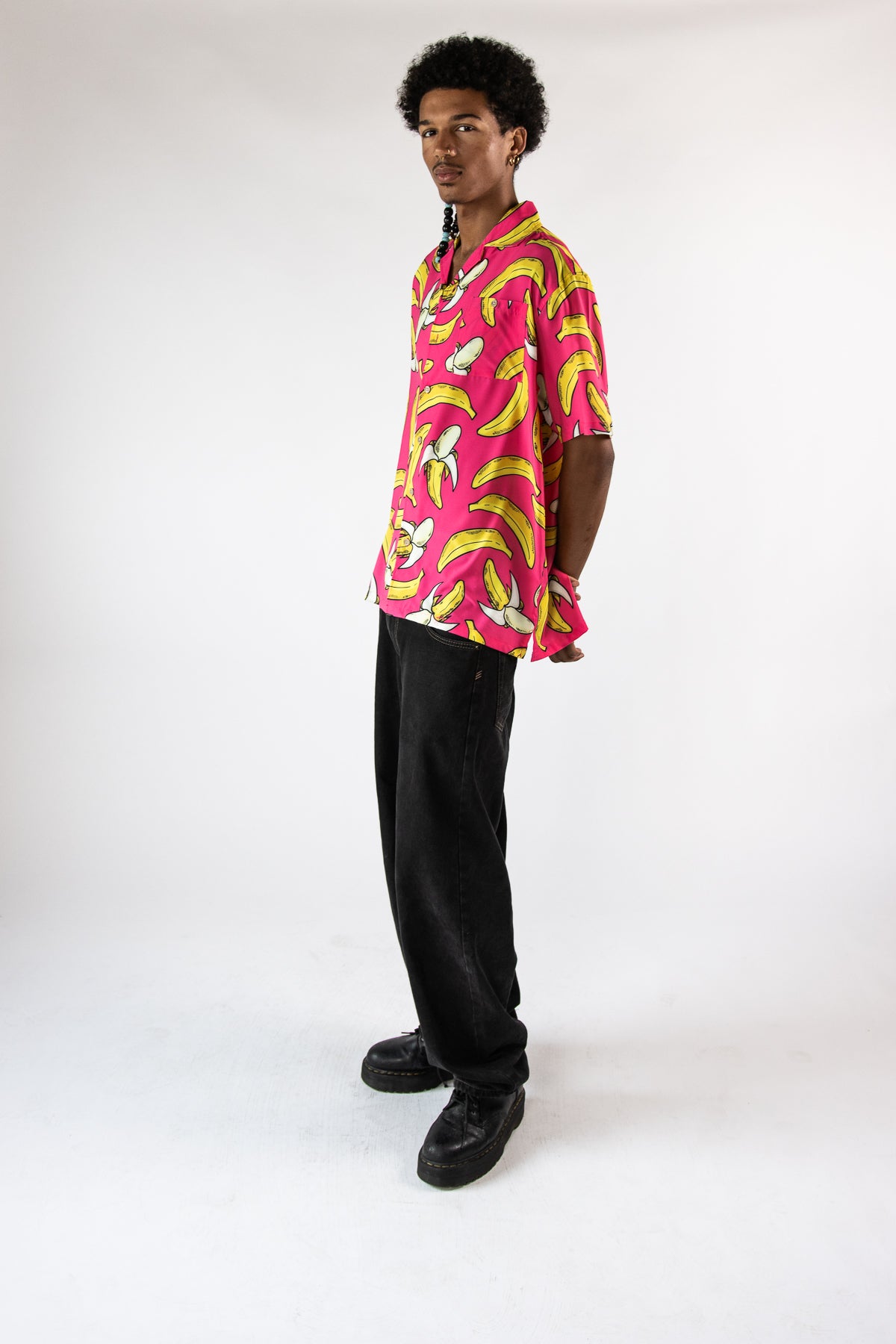Bananas Hawaiian Button Up Shirt