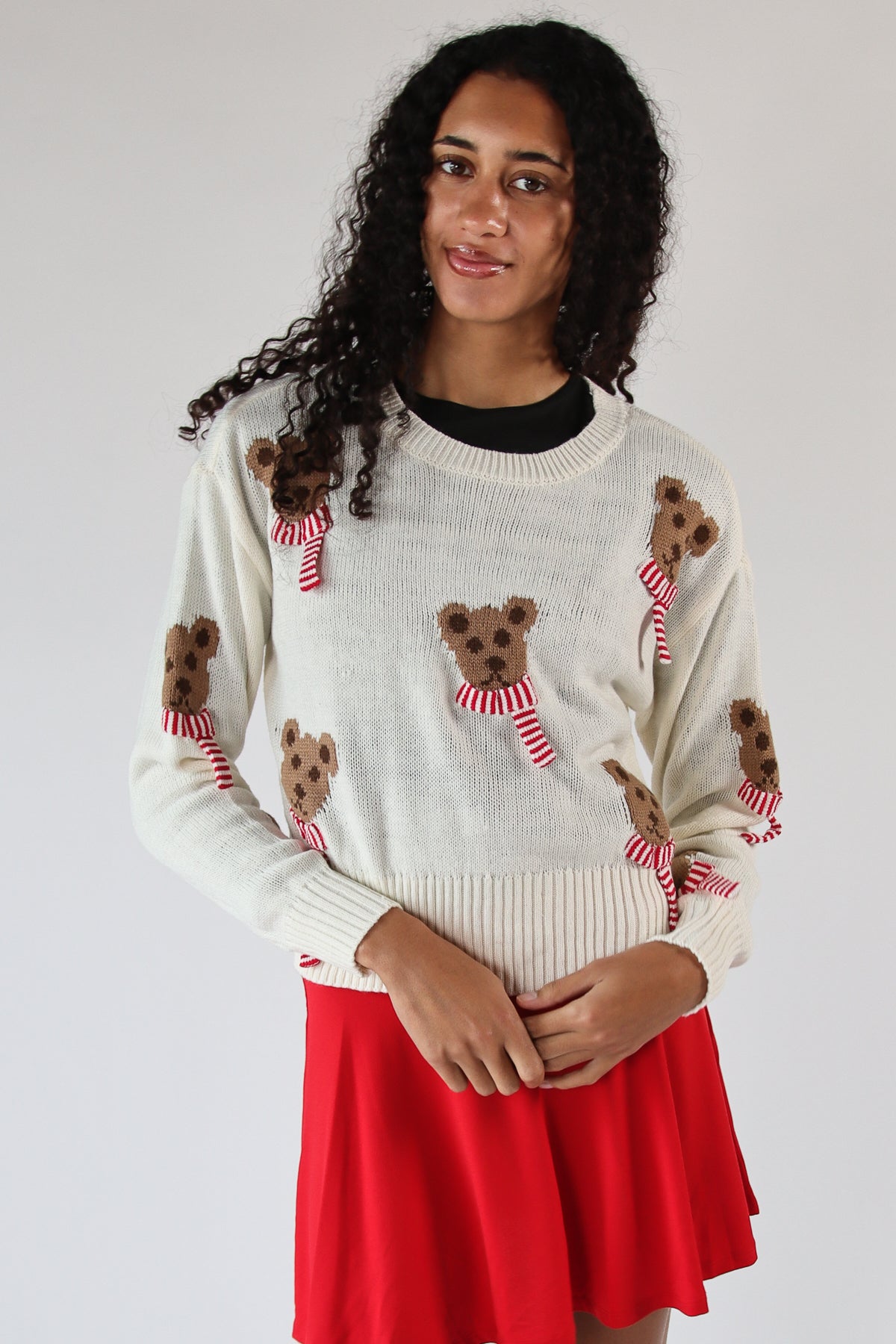 Bears With Scarves Sweater