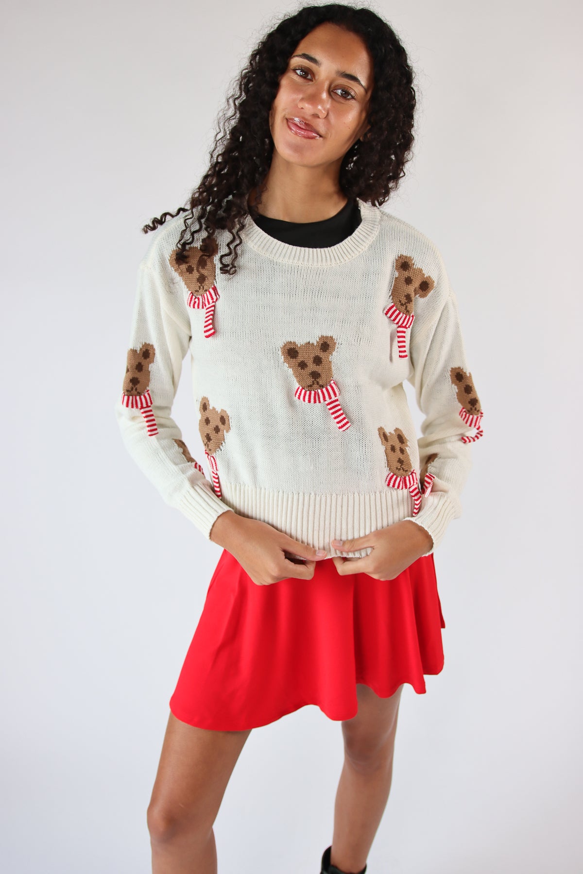 Bears With Scarves Sweater