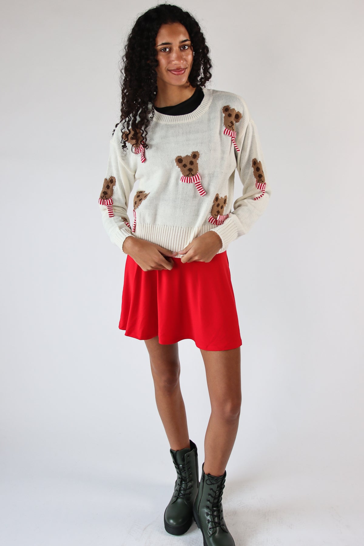 Bears With Scarves Sweater