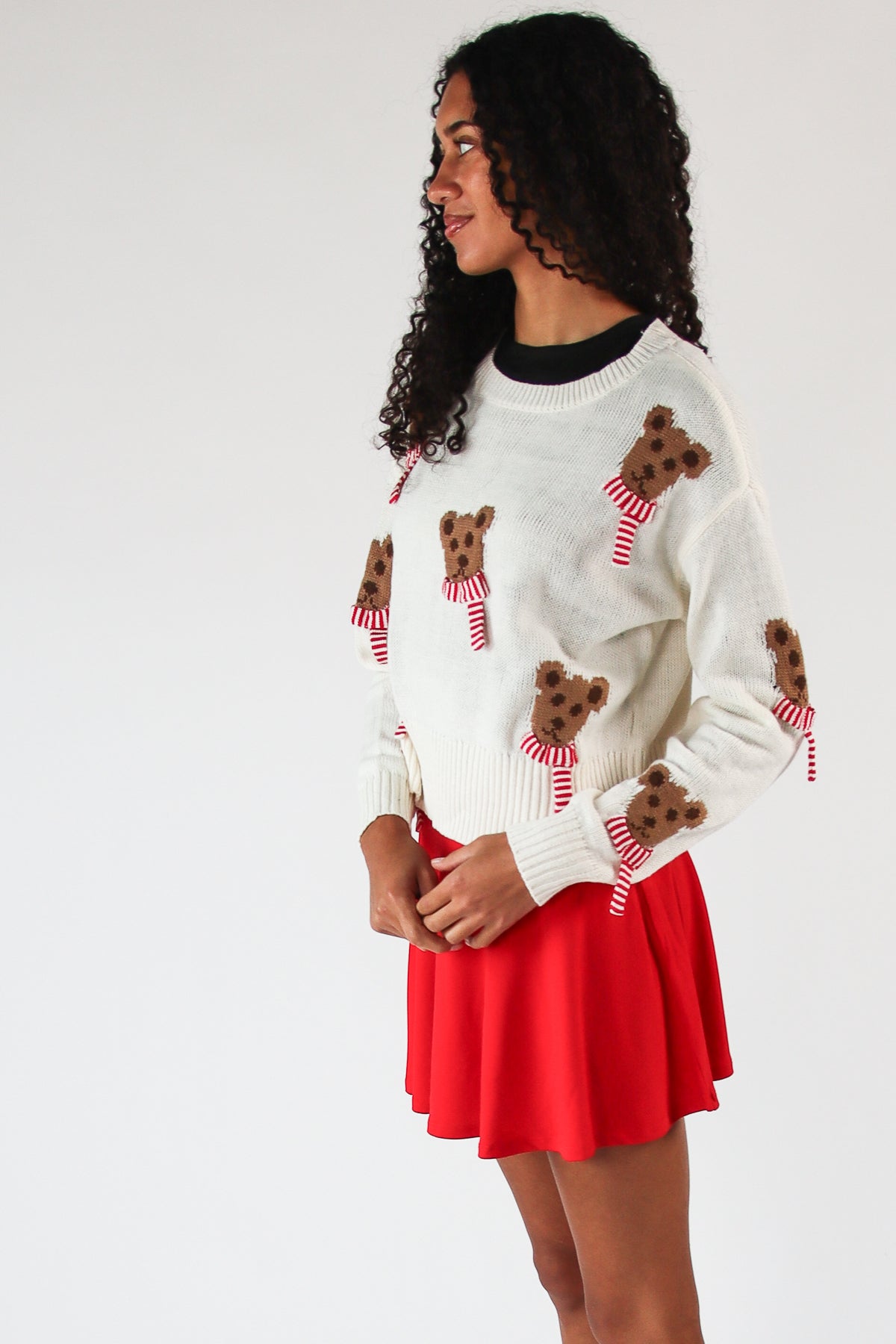 Bears With Scarves Sweater