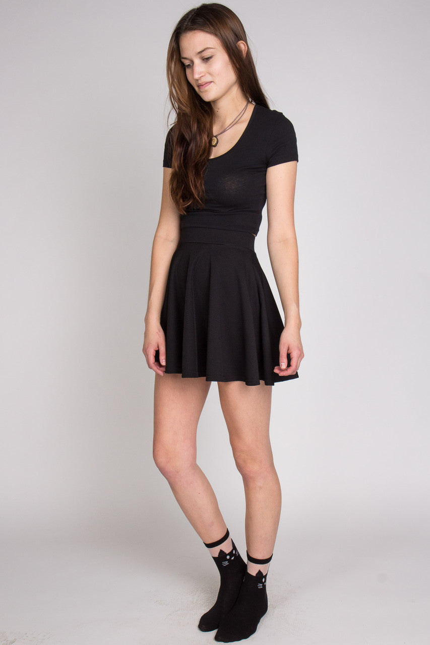 Black Cat Anklet Sock