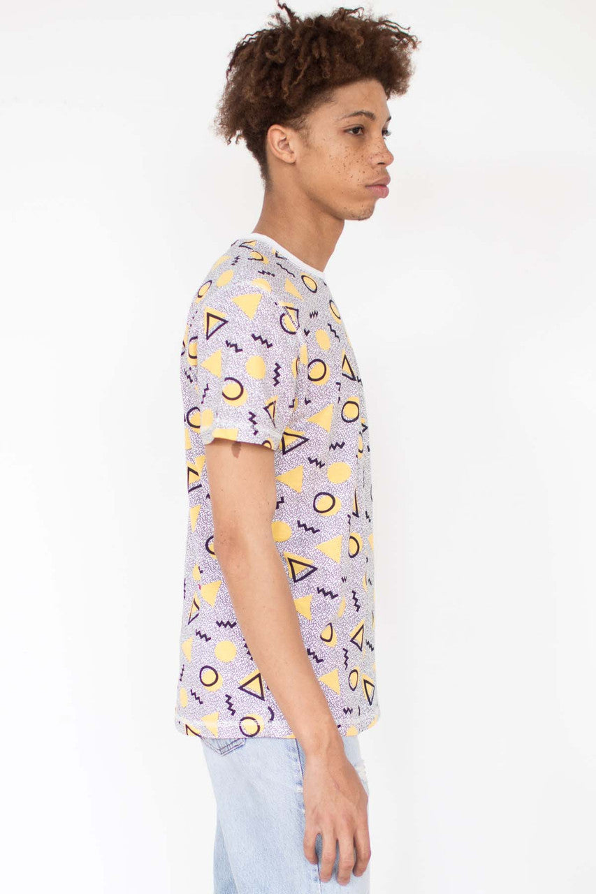 Black & Yellow 80s Pocket Tee