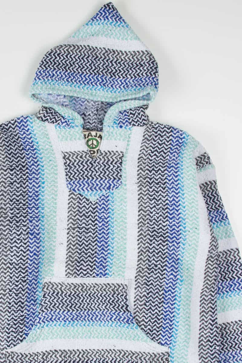 Blue Ombre Baja Hoodie