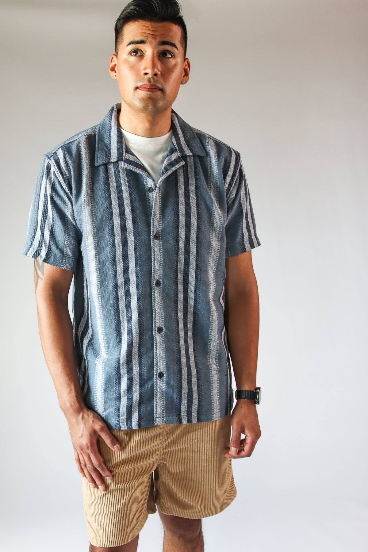Vertical Stripe Woven