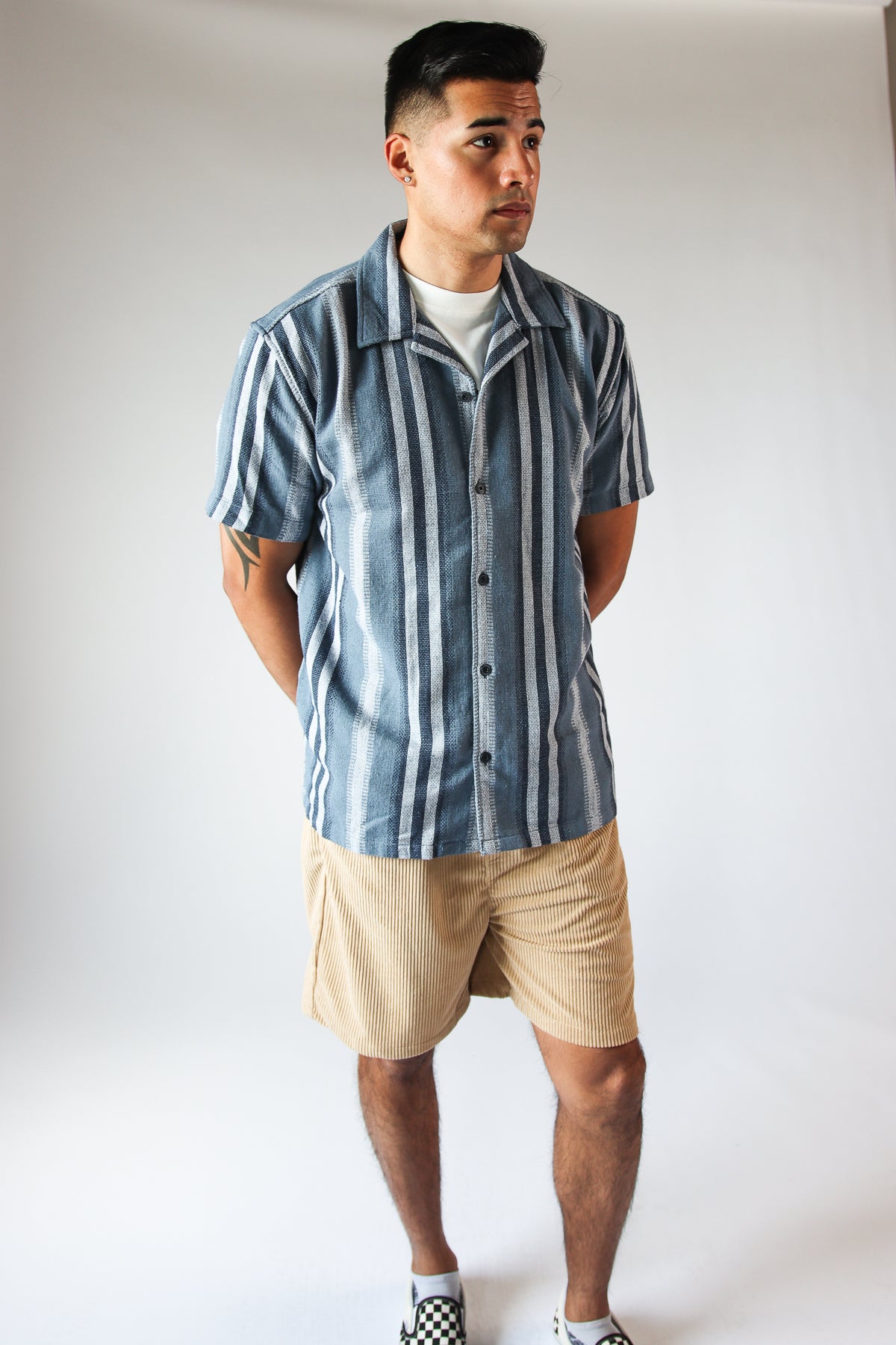 Vertical Stripe Woven