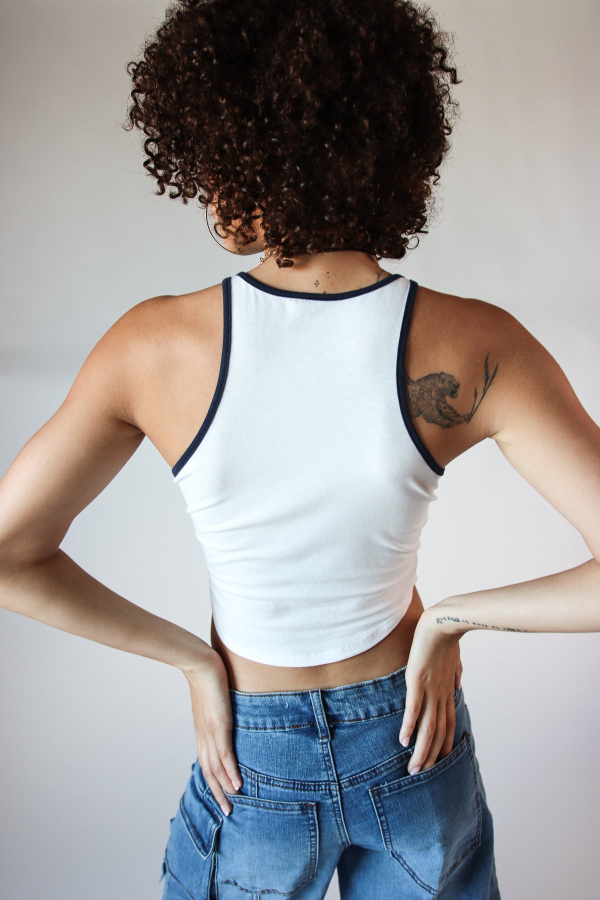 Bowling Graphic Ringer Tank