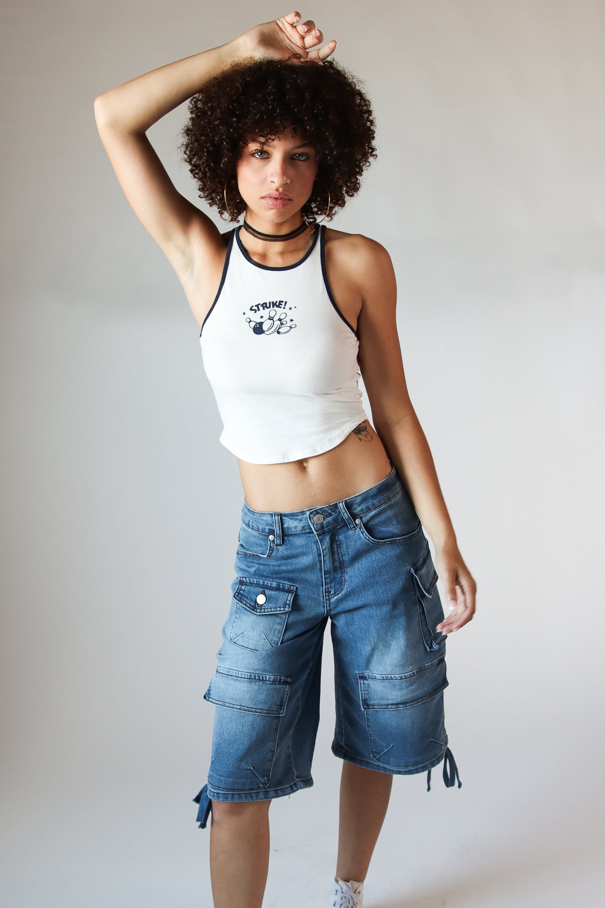 Bowling Graphic Ringer Tank