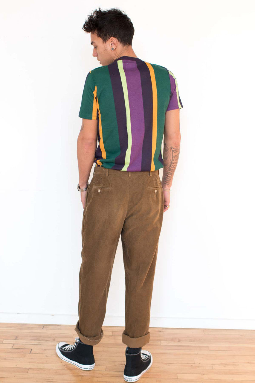 Brown Ralph Lauren Corduroy Pants 1