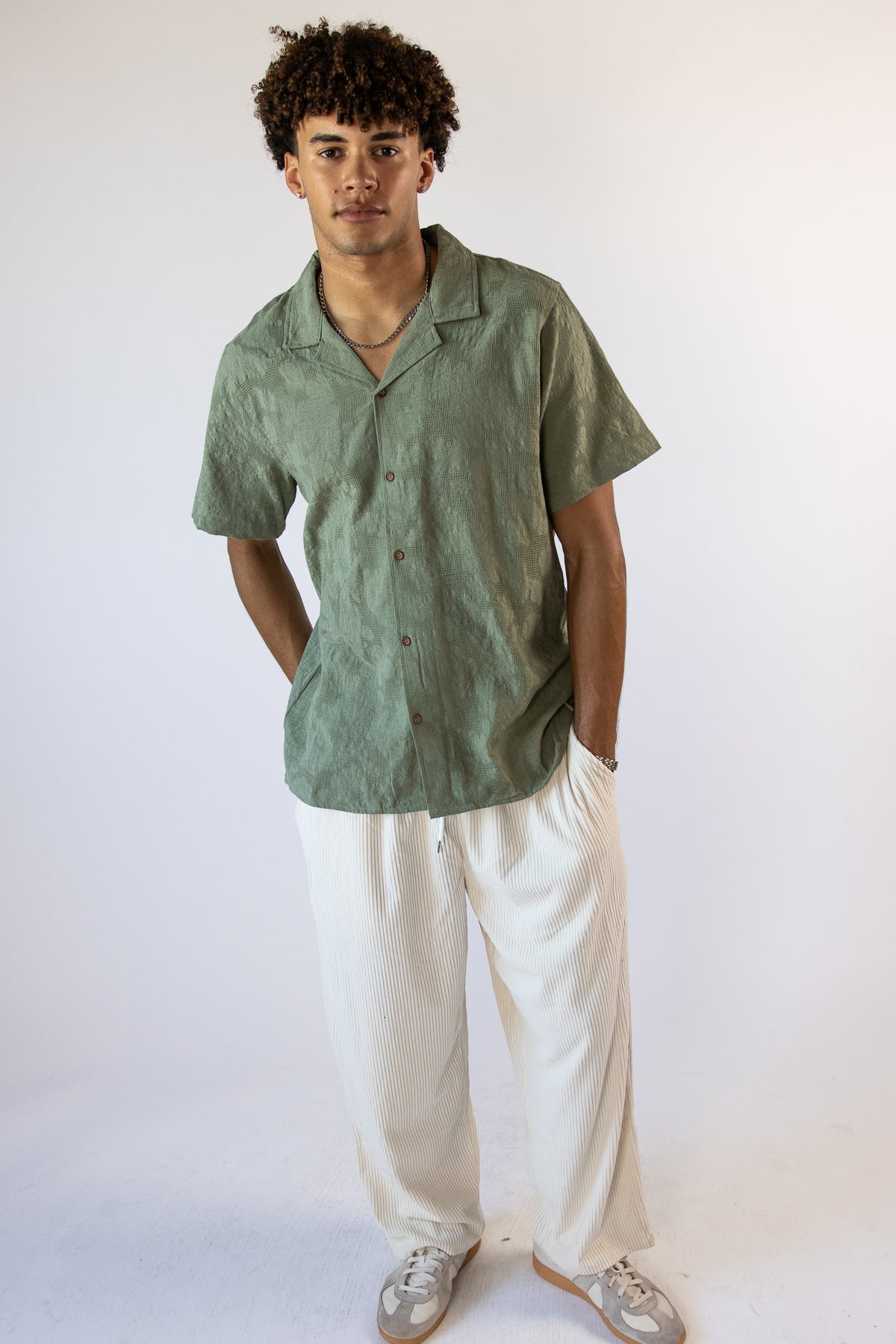 Jacquard Camp Shirt