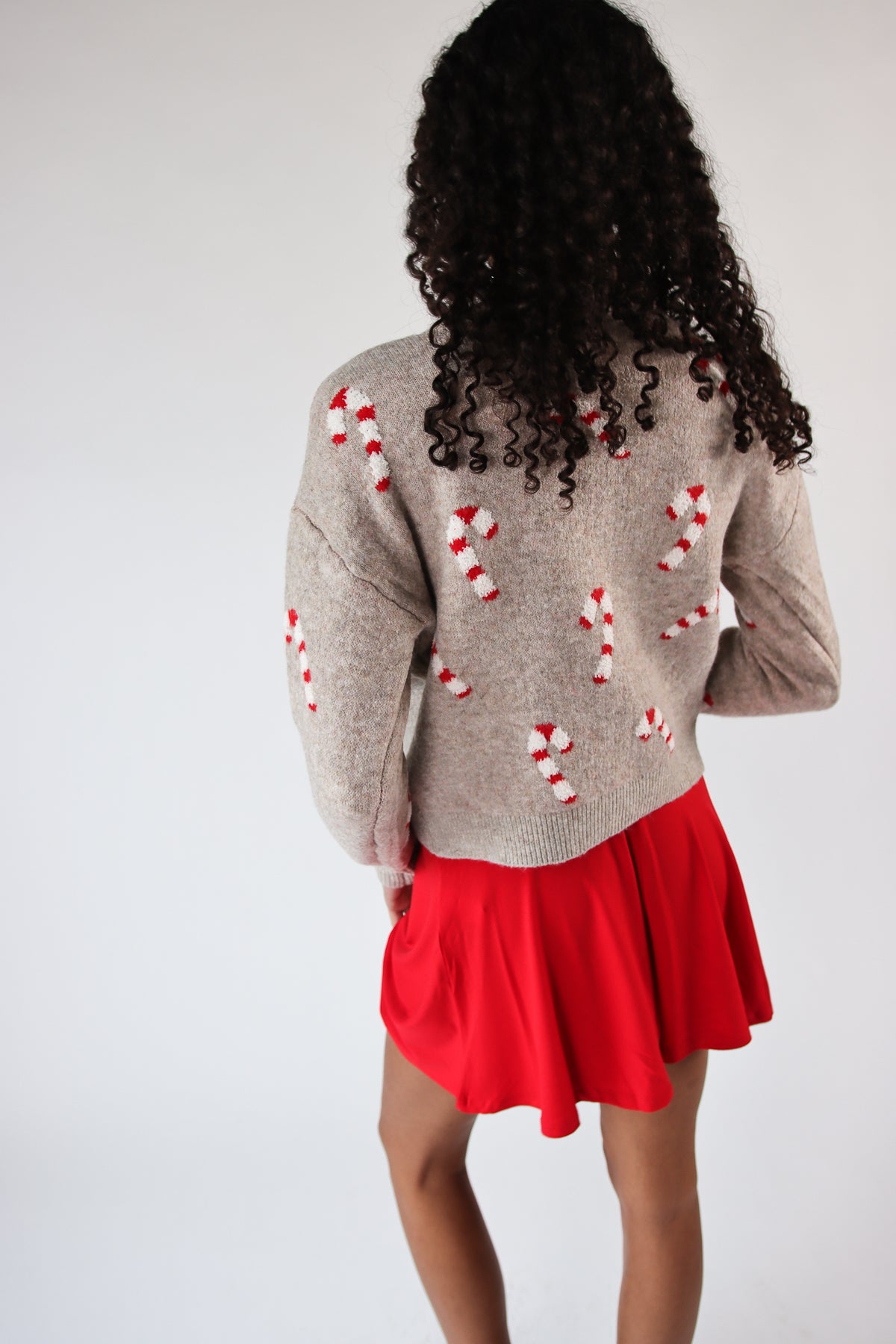 Candy Cane Cardigan