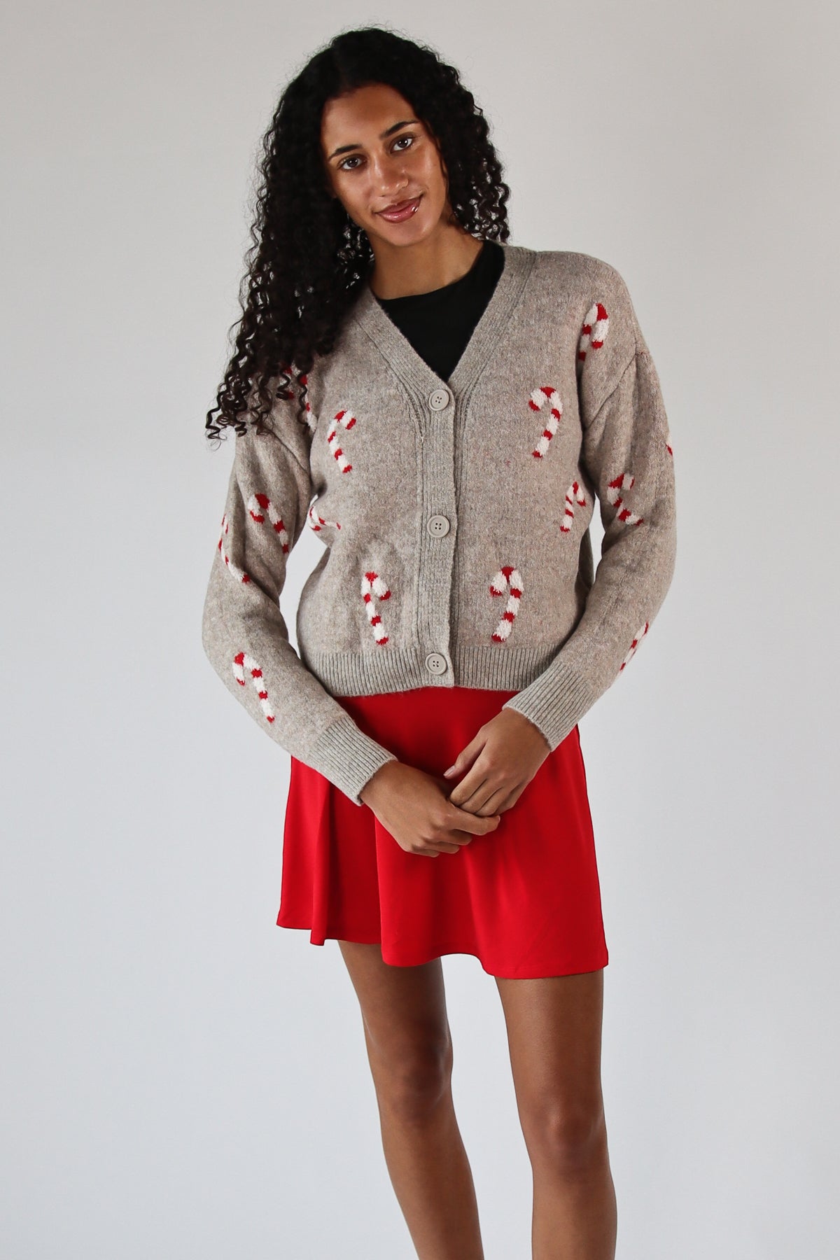 Candy Cane Cardigan
