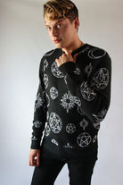 Mystical Symbols Sweater