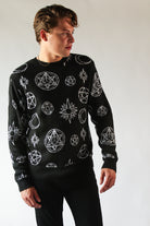 Mystical Symbols Sweater