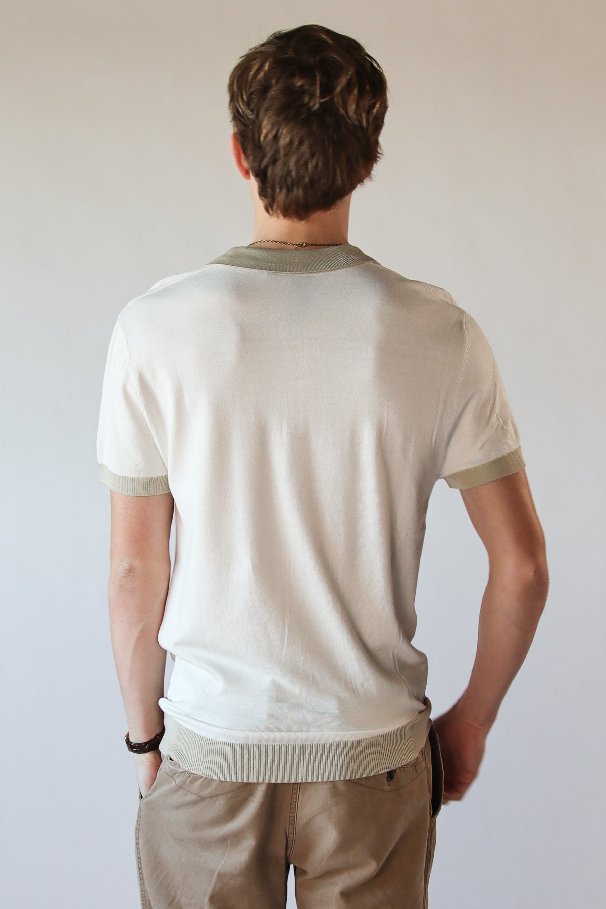 Center Stripe Polo