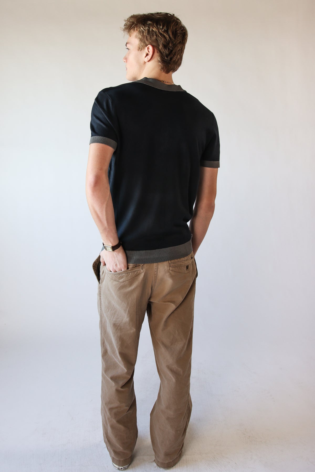 Center Stripe Polo