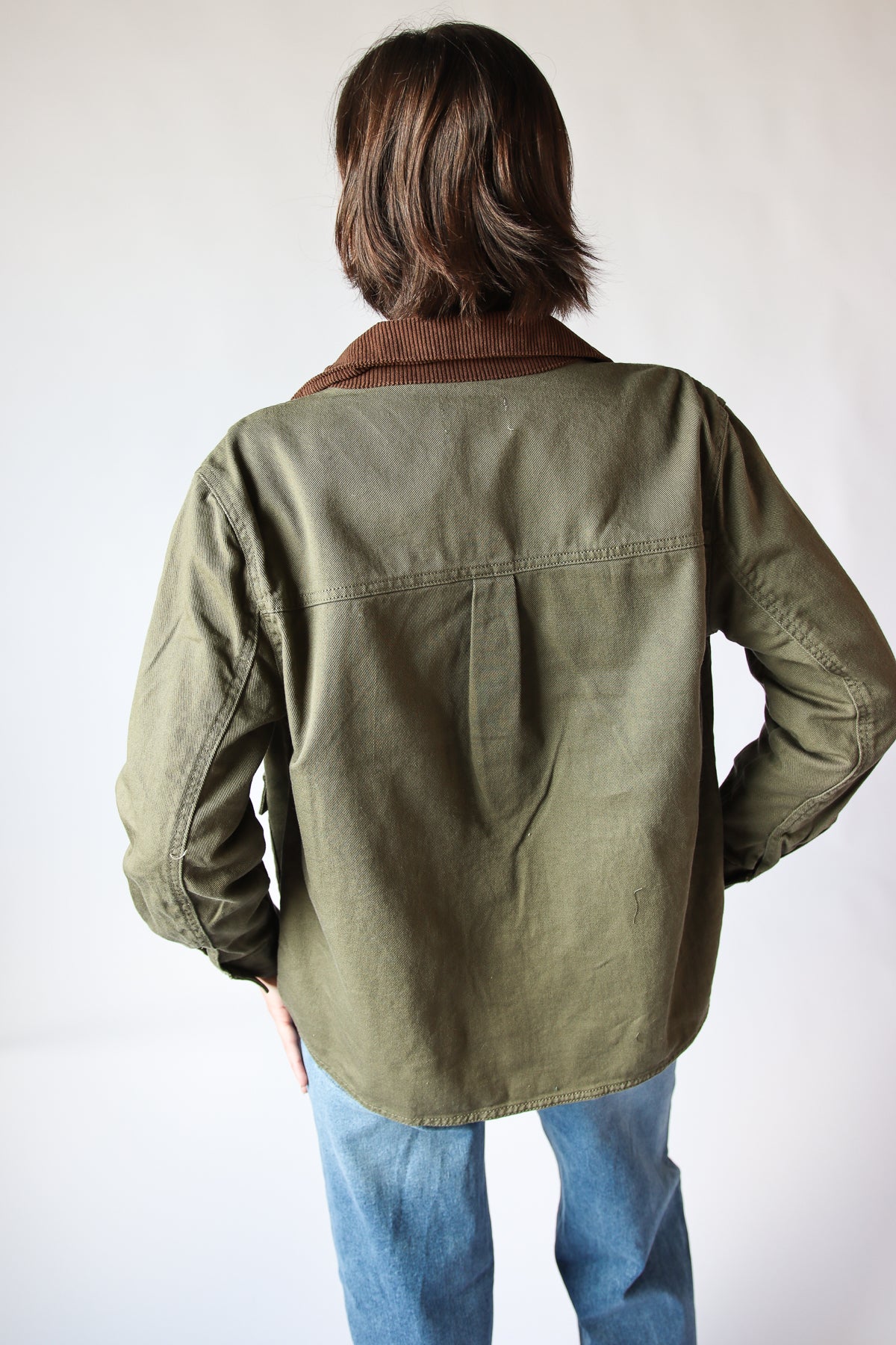 Canvas Chore Coat Olive