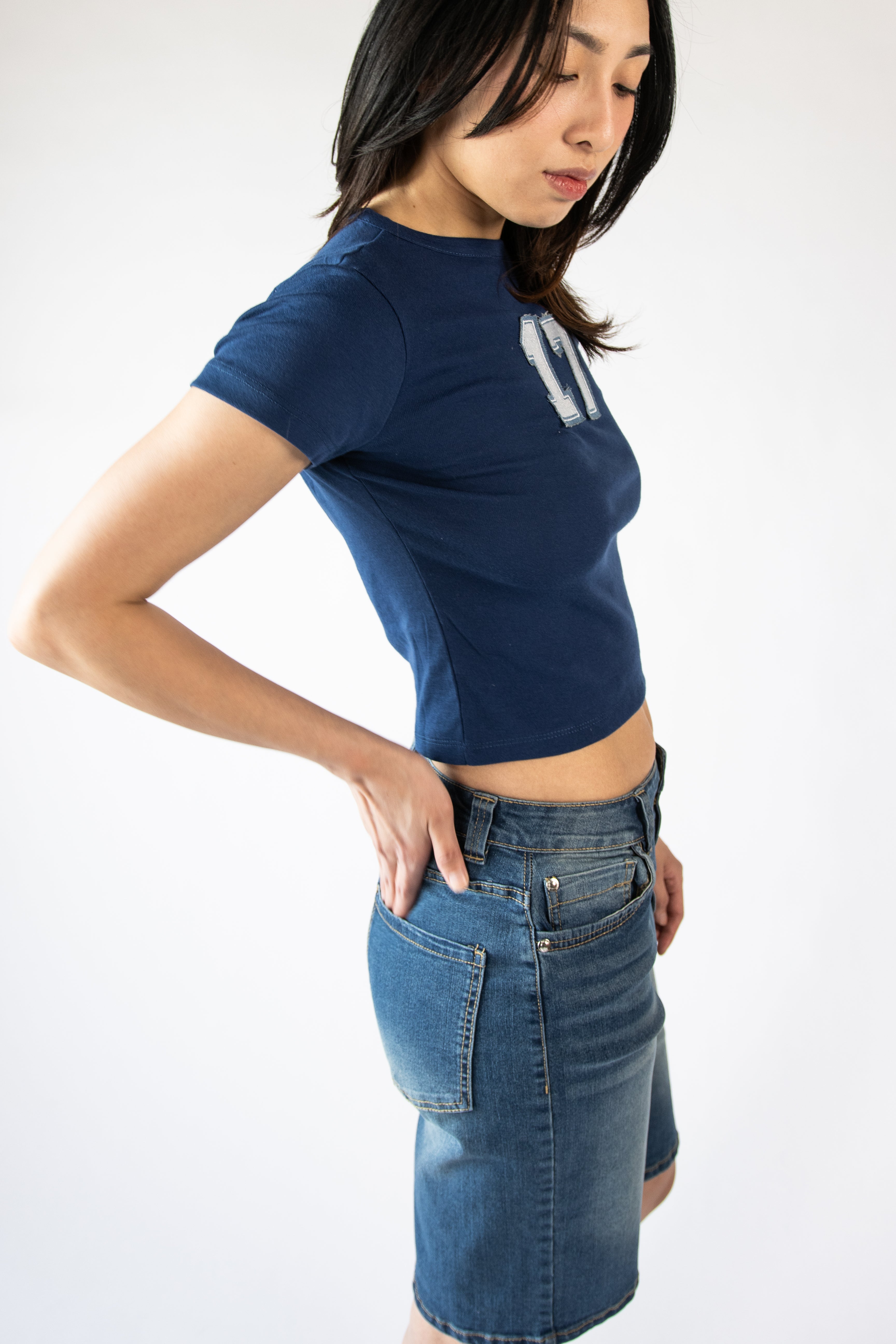 Stretch Denim Jorts