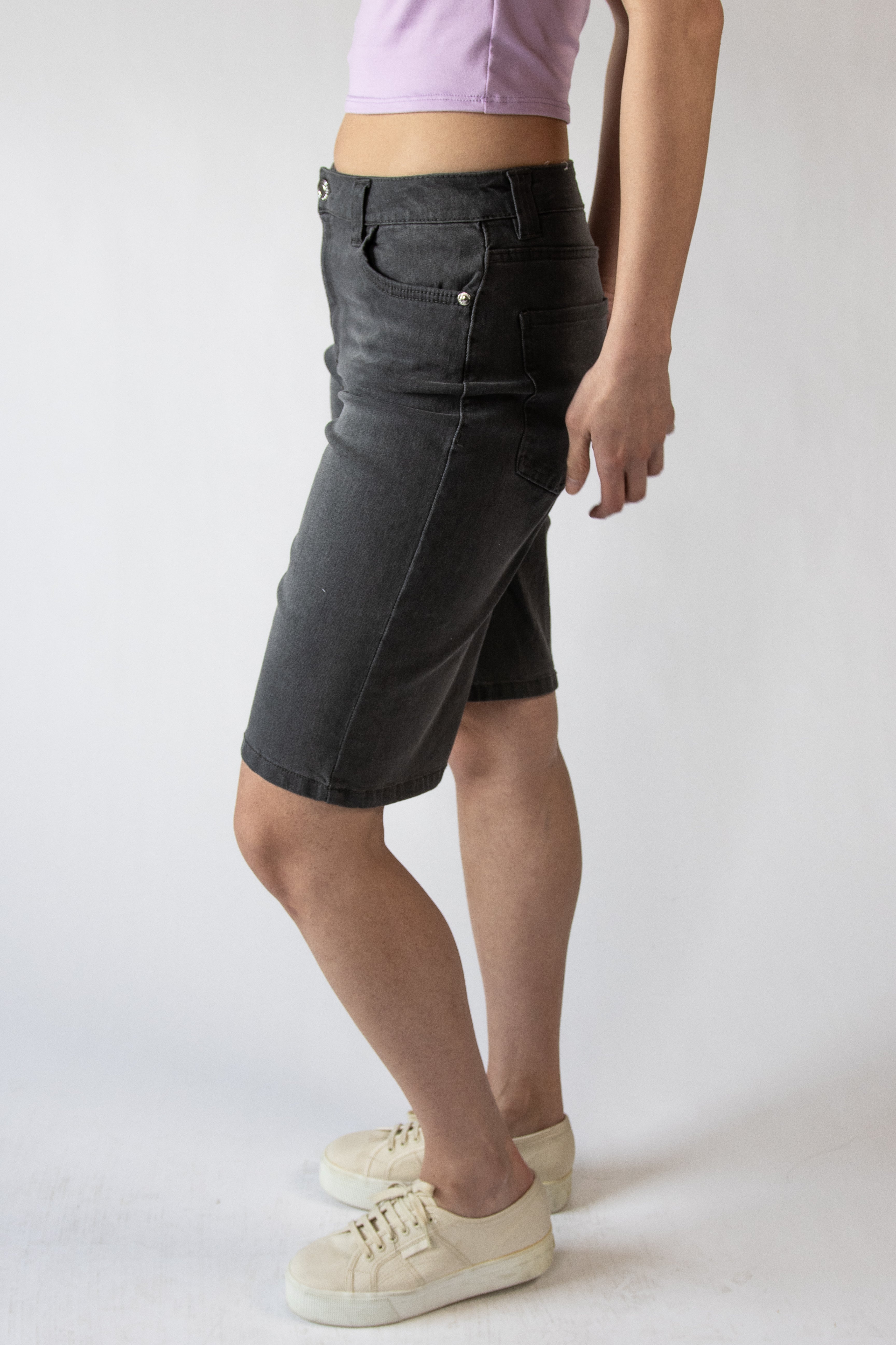 Stretch Denim Jorts