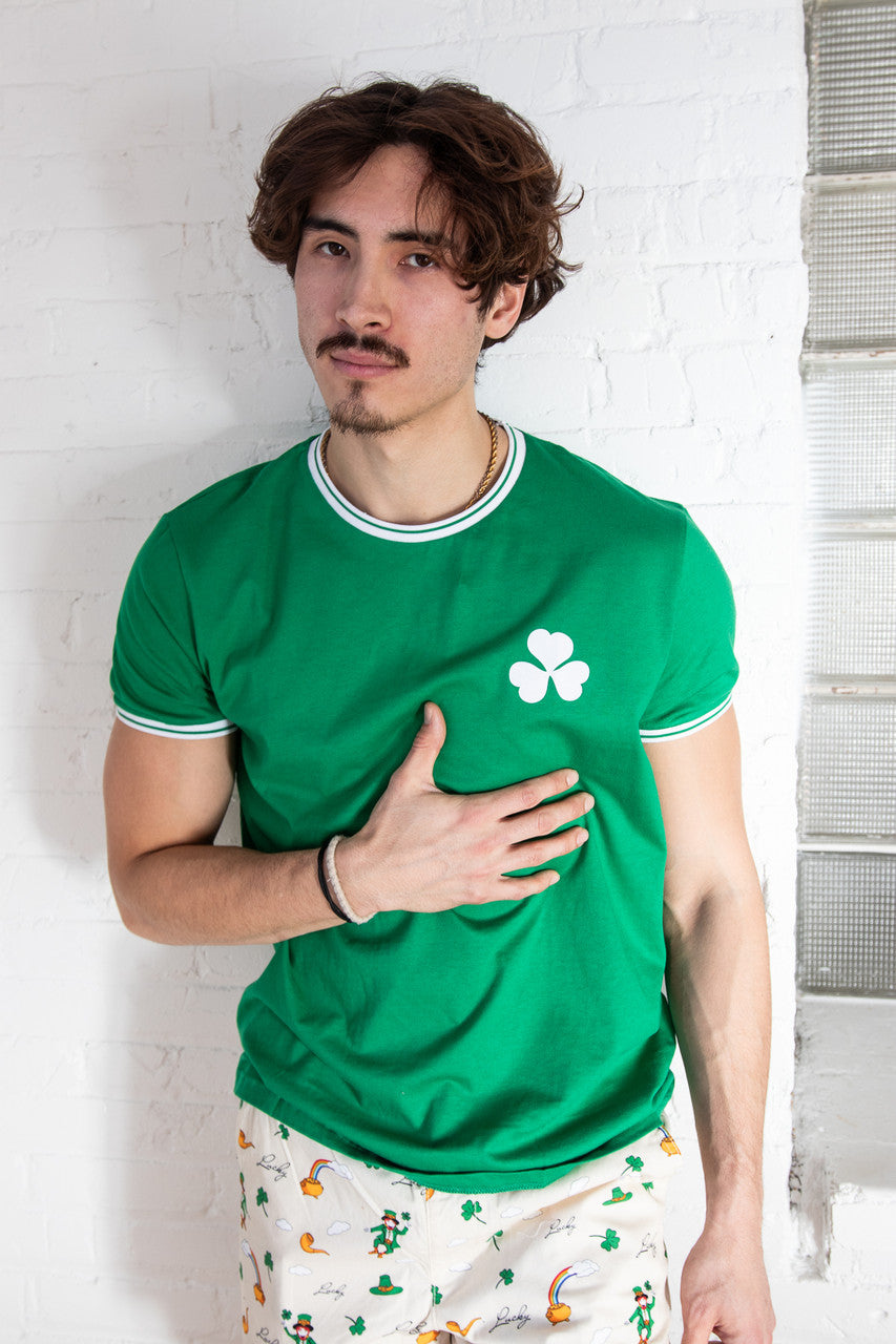 Shamrock Ringer T-Shirt