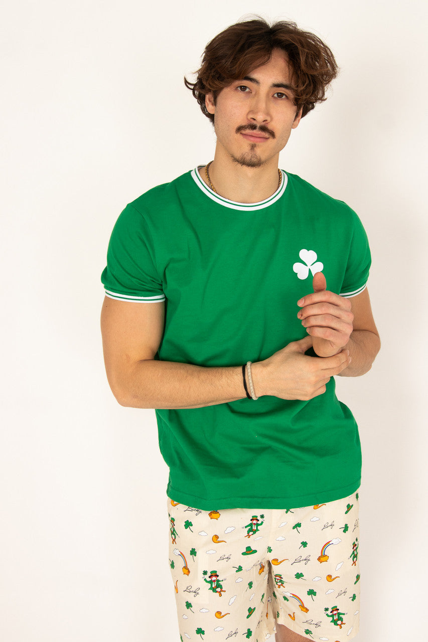 Shamrock Ringer T-Shirt