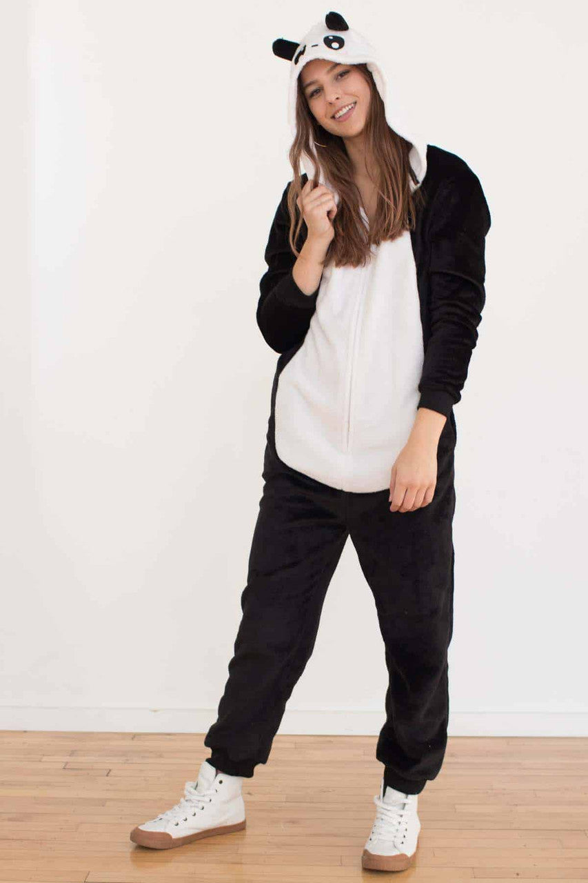 Cutesy Panda Onesie Pajamas