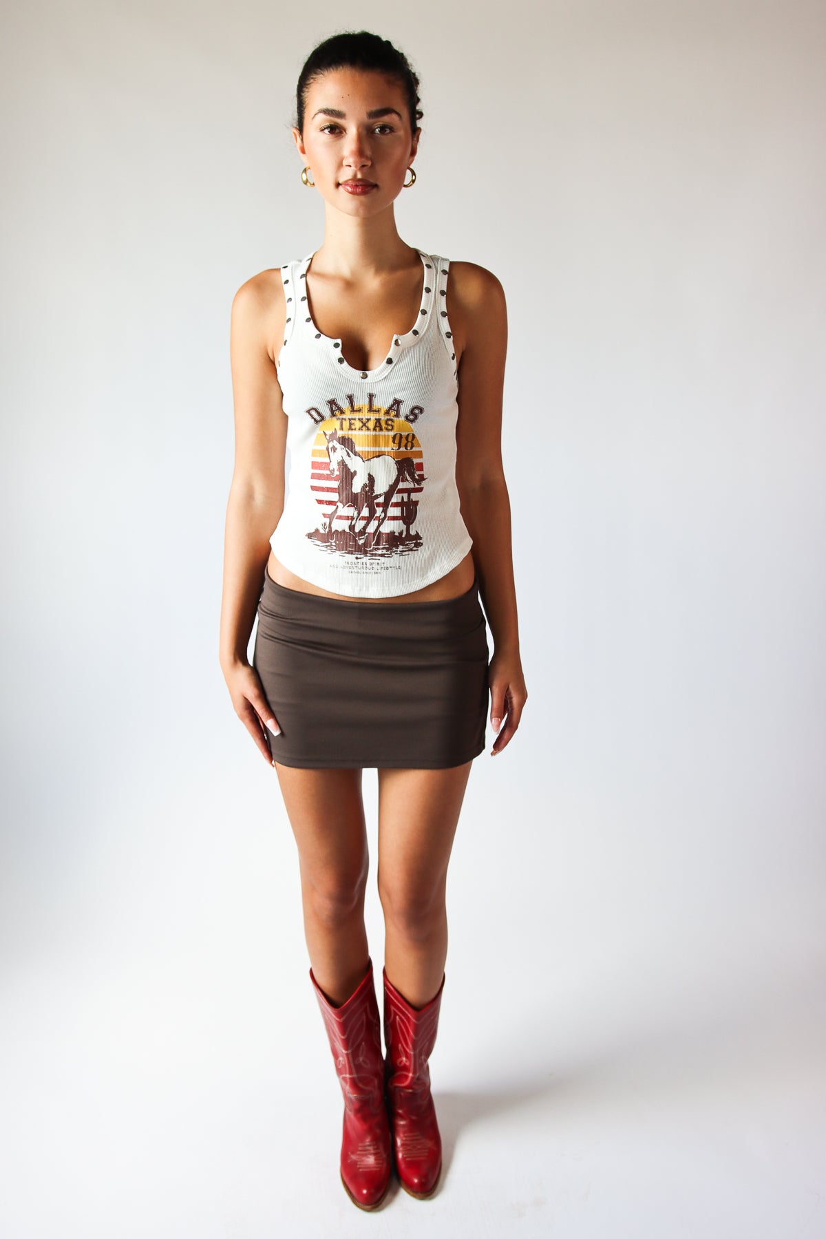 Dallas Tank With Grommets