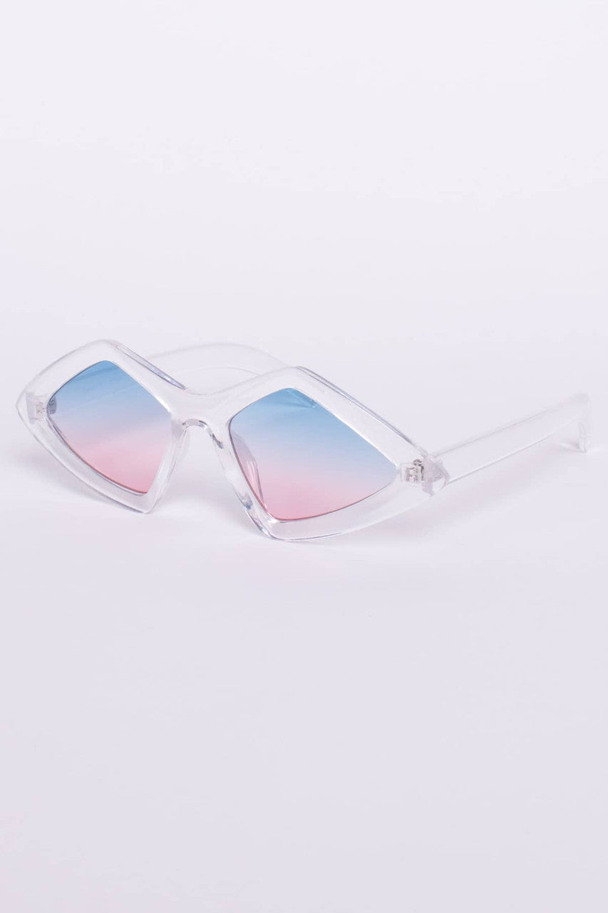 Diamond Frame Sunglasses