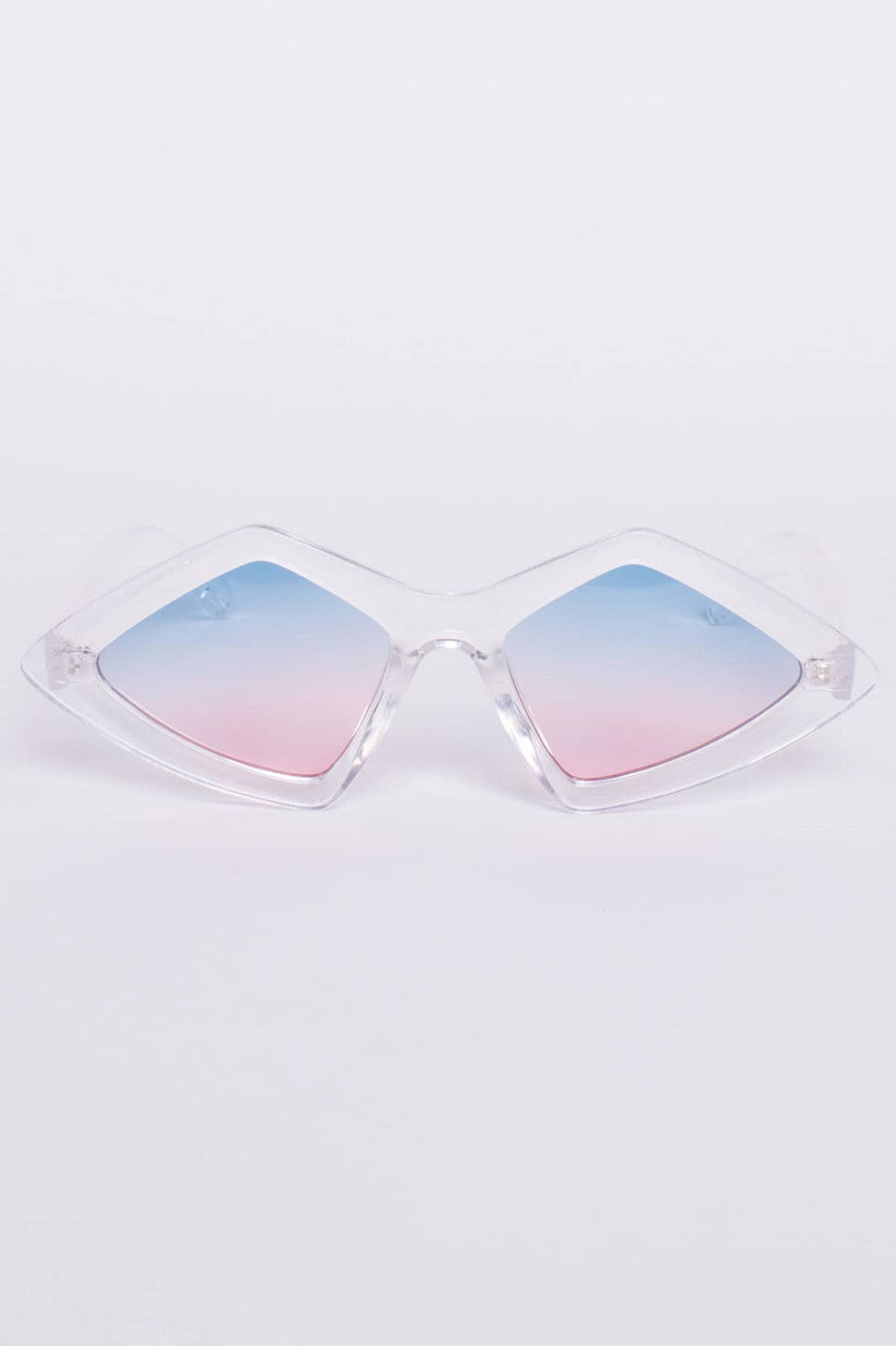 Diamond Frame Sunglasses