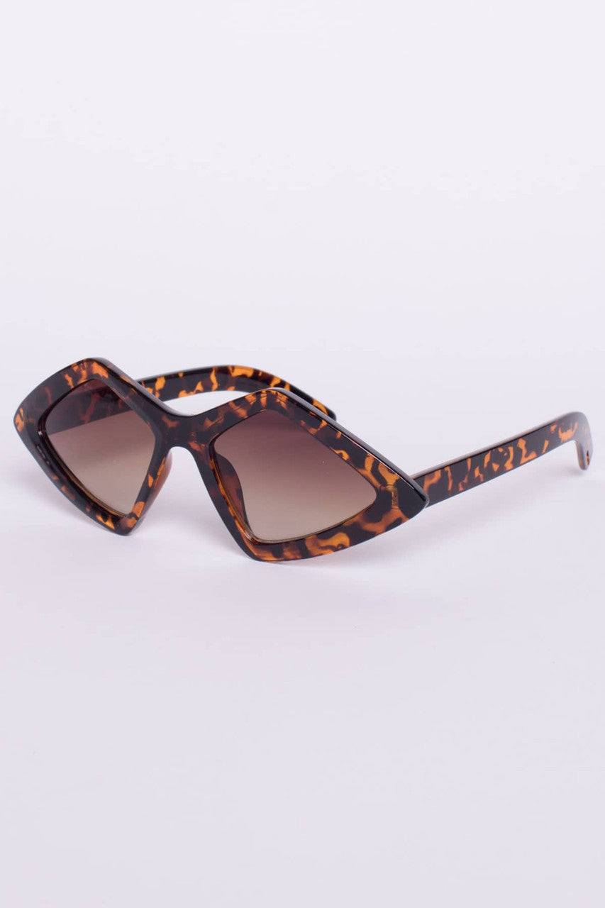 Diamond Frame Sunglasses