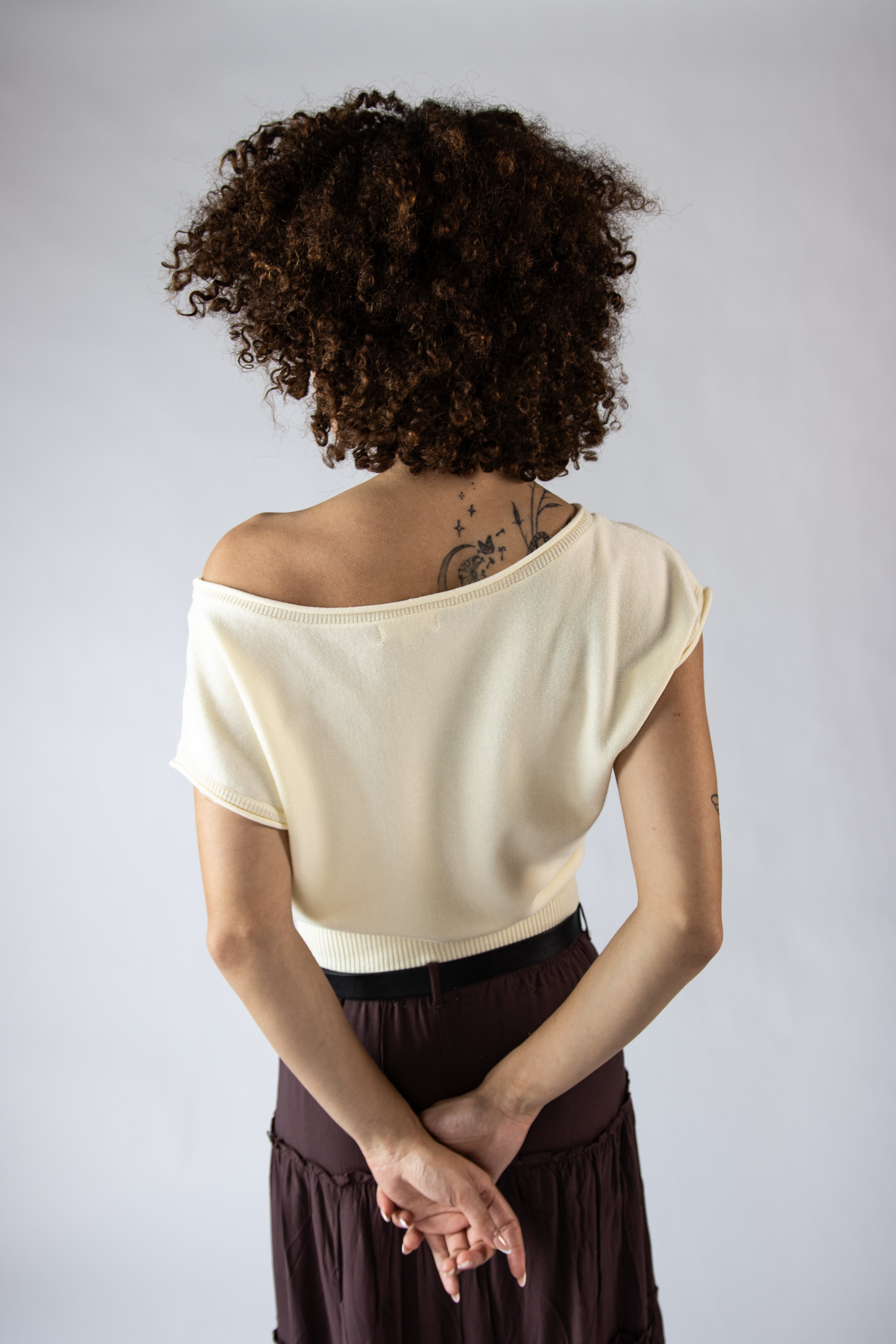 Dolman Short Sleeve Sweater